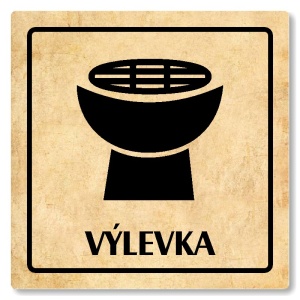 Výlevka, 118x118mm, pergamen, Arizona